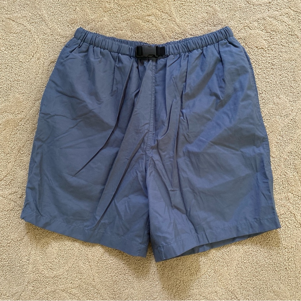 Winner’s Cargo Fishing Shorts Men’s Medium Slate Blue Tech Pockets Outdoor Swim